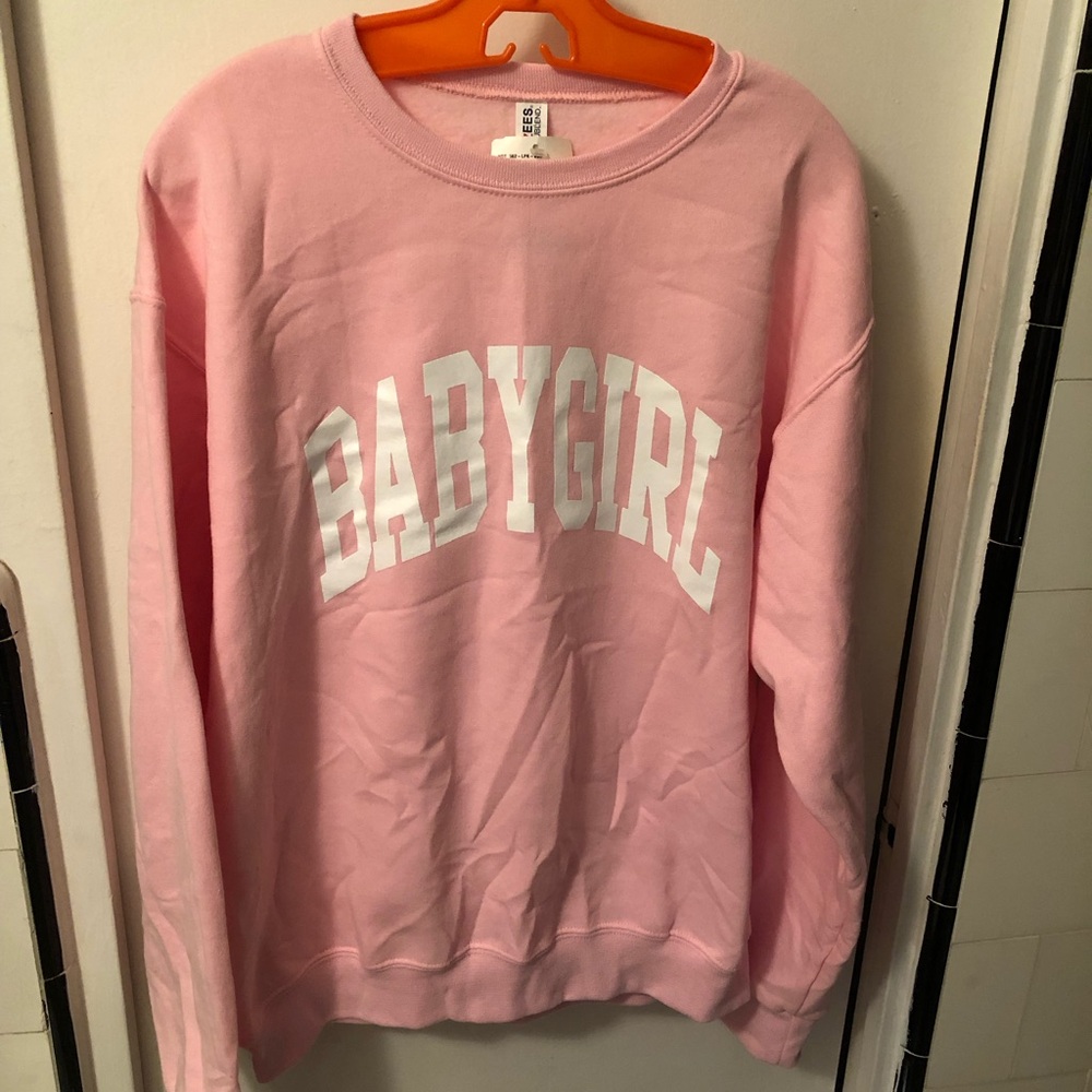 Pink 'BABYGIRL' Sweatshirt